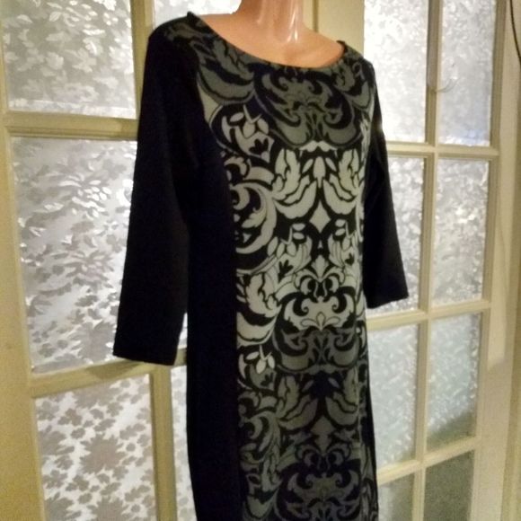 New York & Company Stretch Color block dress - Picture 9 of 13